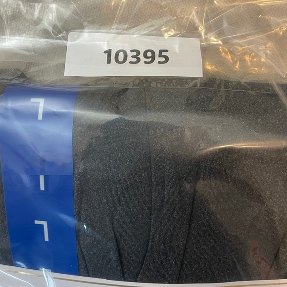 Live 2 Lounge Heather Charcoal 4 Piece Essential Pajama Set Women's Size L 12-14 - Picture 7 of 7